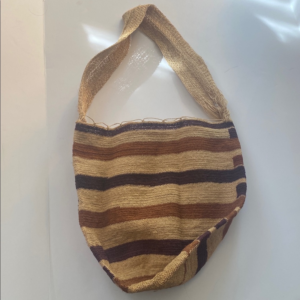 NEW Handmade mochila bag kogi indigenous South America ethnic textile agave